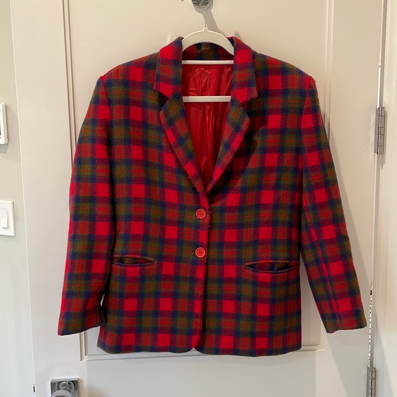 Vintage Italian Made Holiday Blazer - Picture 1 of 7